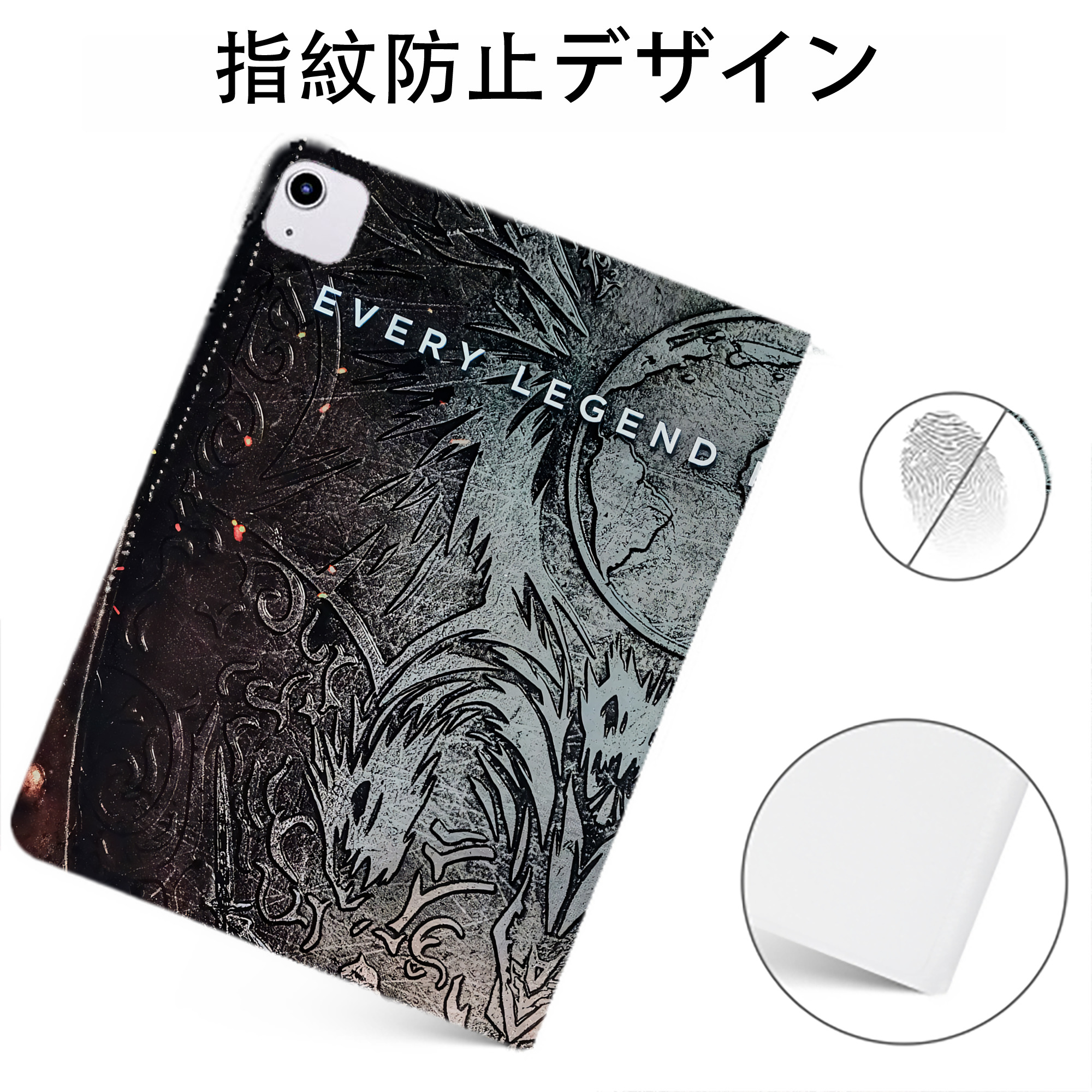（画像用） Transformers トランスフォーマー IPadケース ペンホルダー付き ブックスタイルデザイン